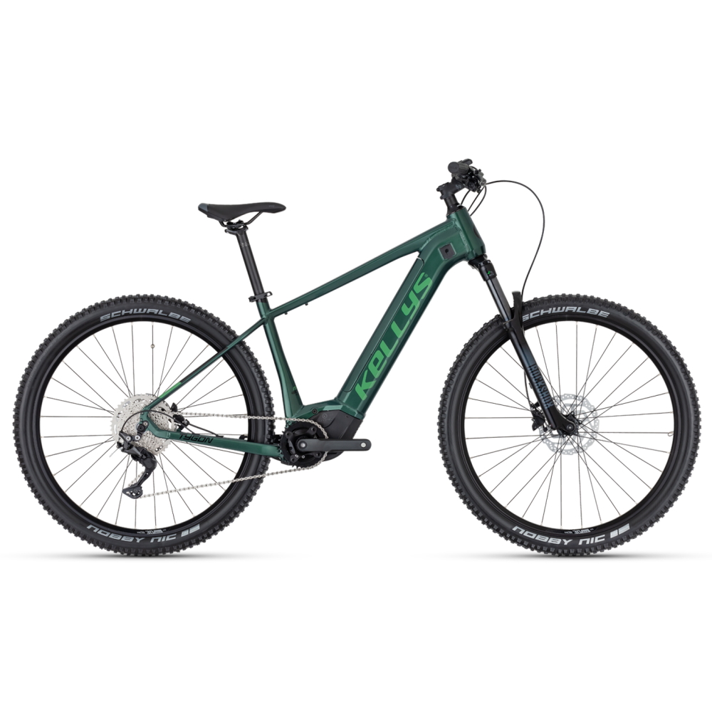 Elektromos hegyikerékpár KELLYS TYGON R50 29" 2022 M (18", 169-180 cm) Forest akciós termékkép 1