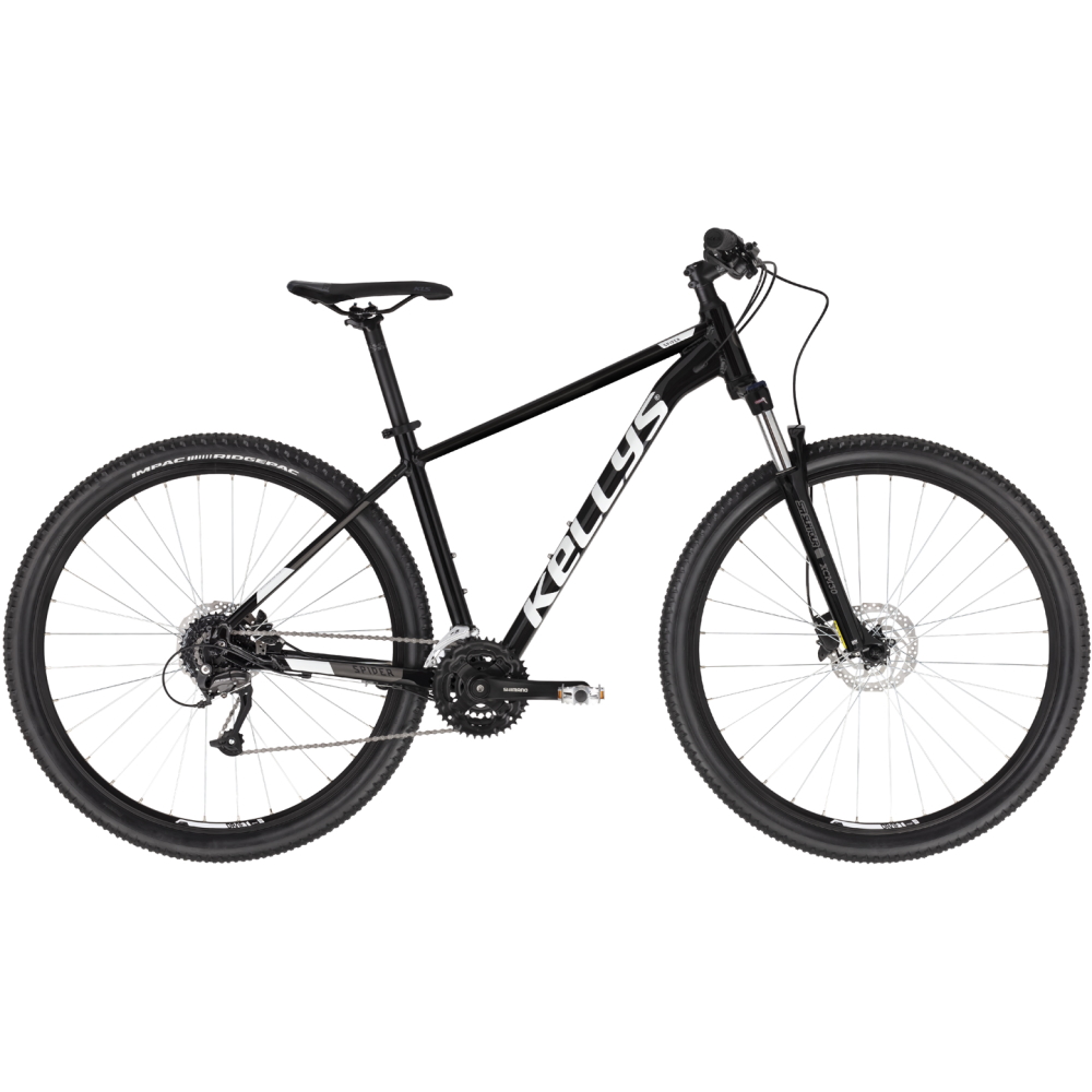 Hegyikerékpár KELLYS SPIDER 50 26" - modell 2022 XXS (13,5", 138-155 cm) fekete akciós termékkép 1