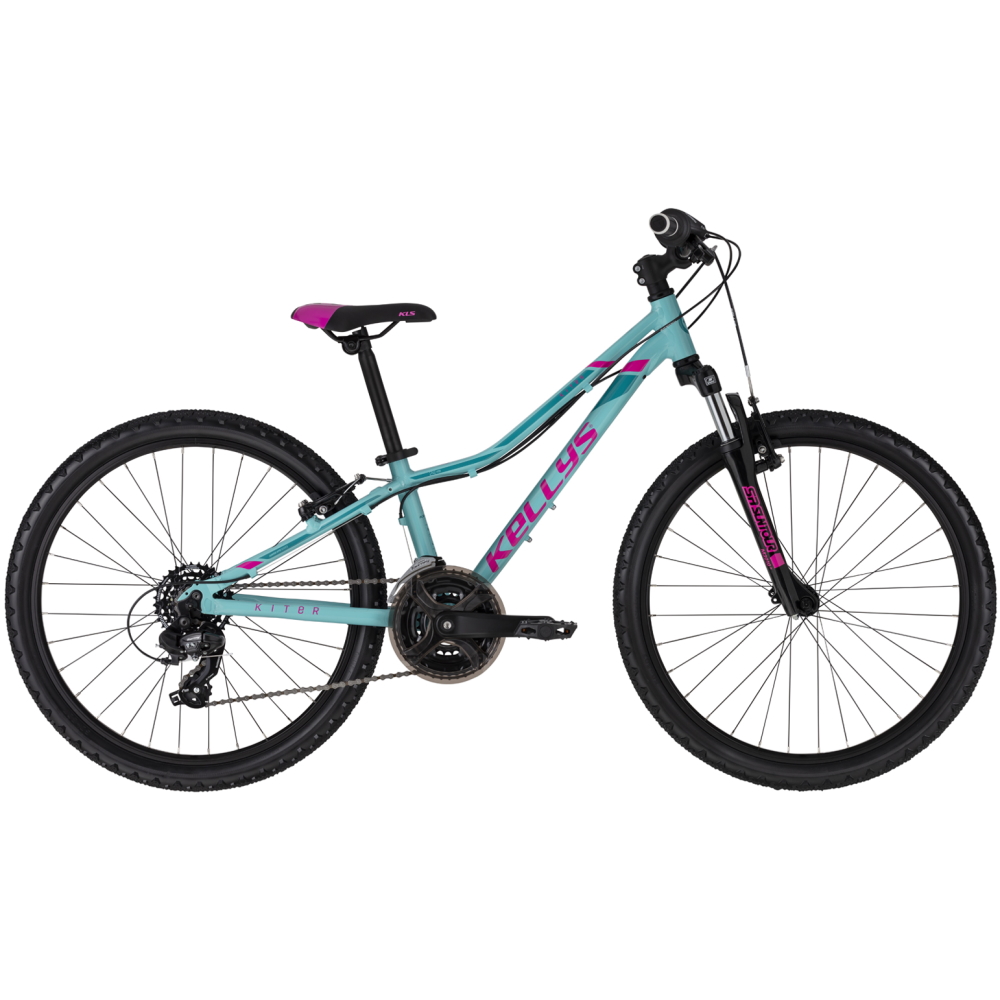 Junior kerékpár KELLYS KITER 50 24" - modell 2022 11" (125-145 cm) Neon Sárga termék 2. képe