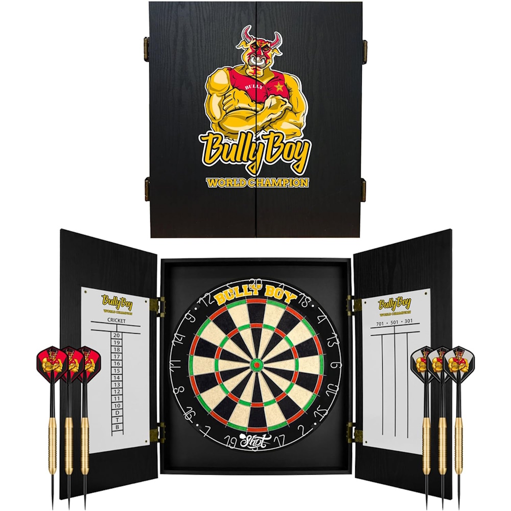 Dart céltábla szett Shot Michael Smith Cabinet Set akciós termékkép 1