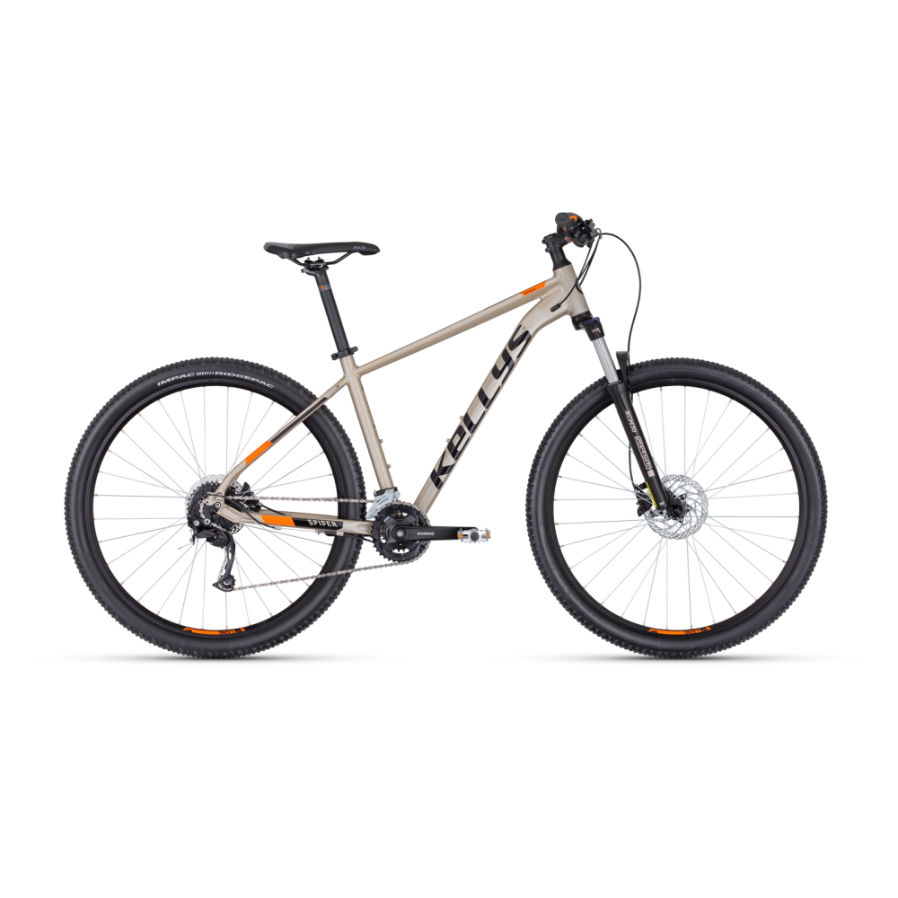 Hegyikerékpár KELLYS SPIDER 70 29" - modell 2023 S (17", 164-177 cm) fekete termék 2. képe