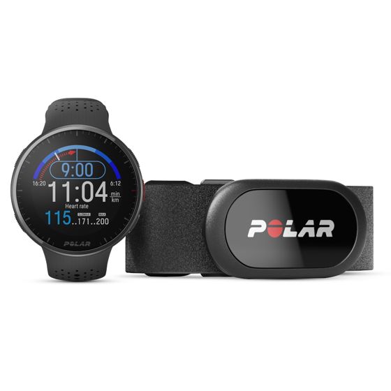 Sportteszter Polar Pacer Pro Carbon szürke H10 HR szettel akciós termékkép 1