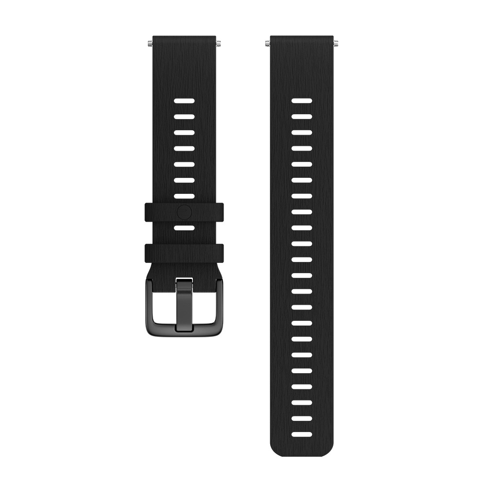 Polar óraszíj 20 mm szilikon S-L Fekete akciós termékkép 1