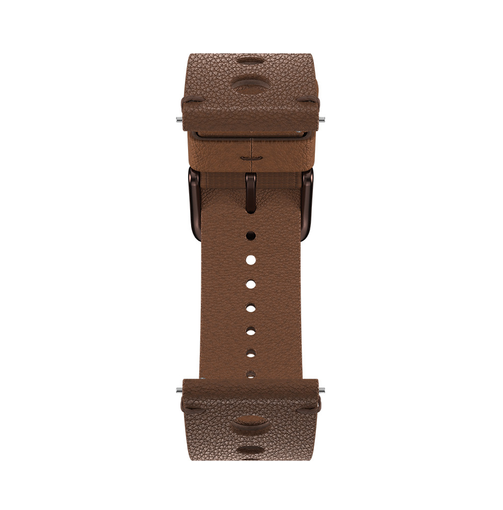 Polar bőr óraszíj 20 mm Cognac M/L termék 2. képe