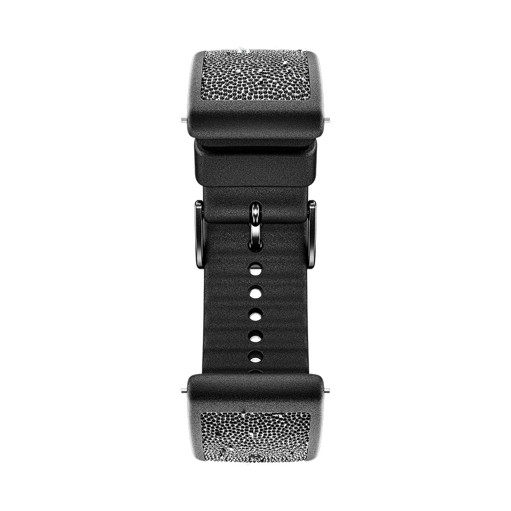 Polar óraszíj 20 mm FKM Crystal fekete S/M termék 2. képe