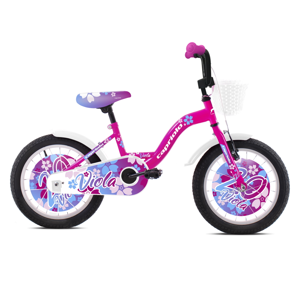 Gyerek kerékpár Capriolo Viola 20"  10,5" (125-135 cm)  lila-pink akciós termékkép 1
