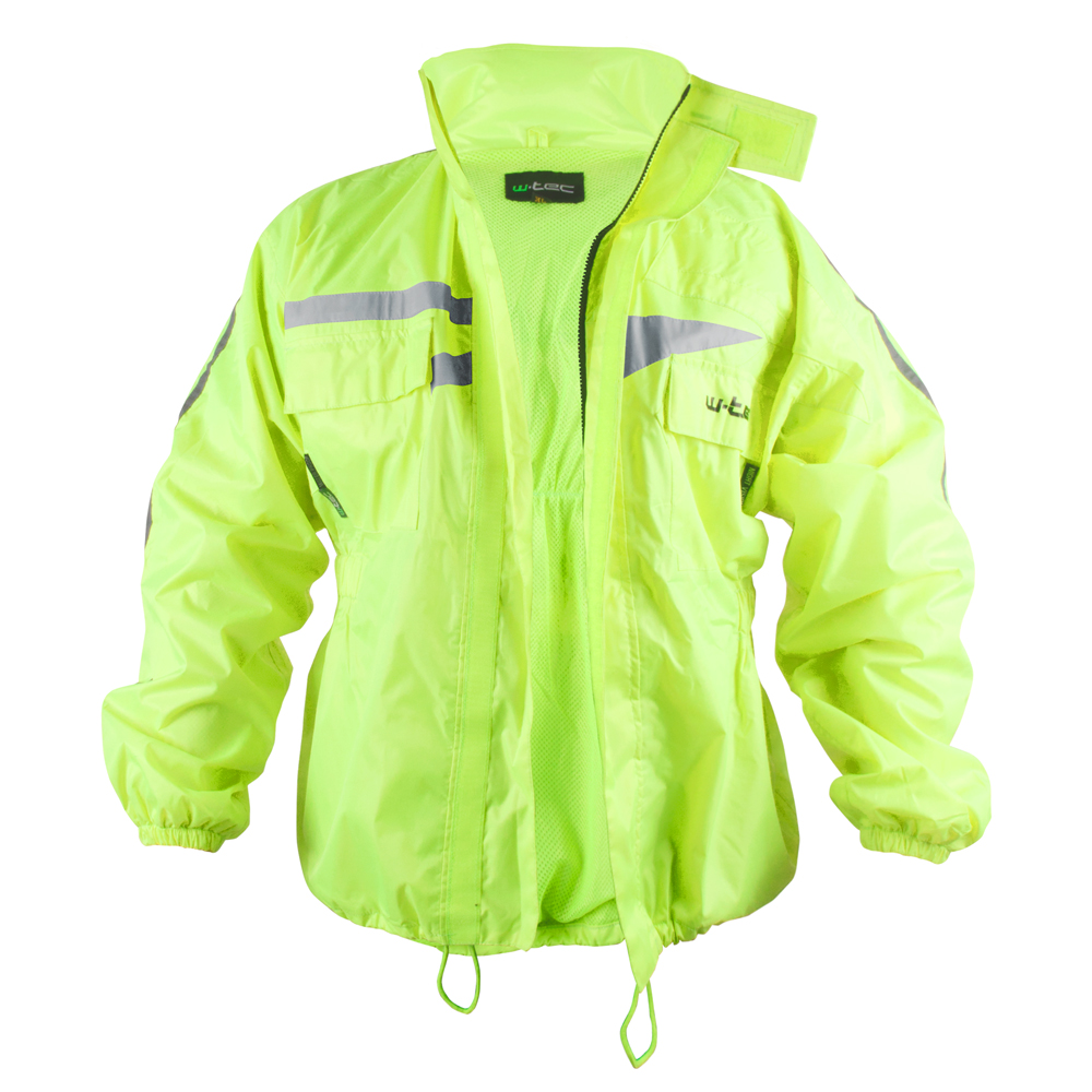 Motoros esőkabát W-TEC Rainy fluo sárga XS termék 2. képe
