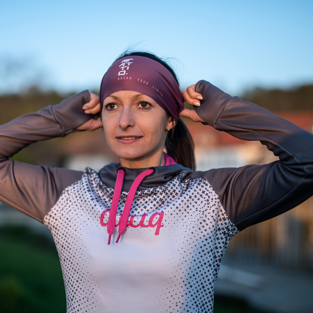 Sport fejpánt Attiq Light na culík Dusty Rose 2 termék 2. képe