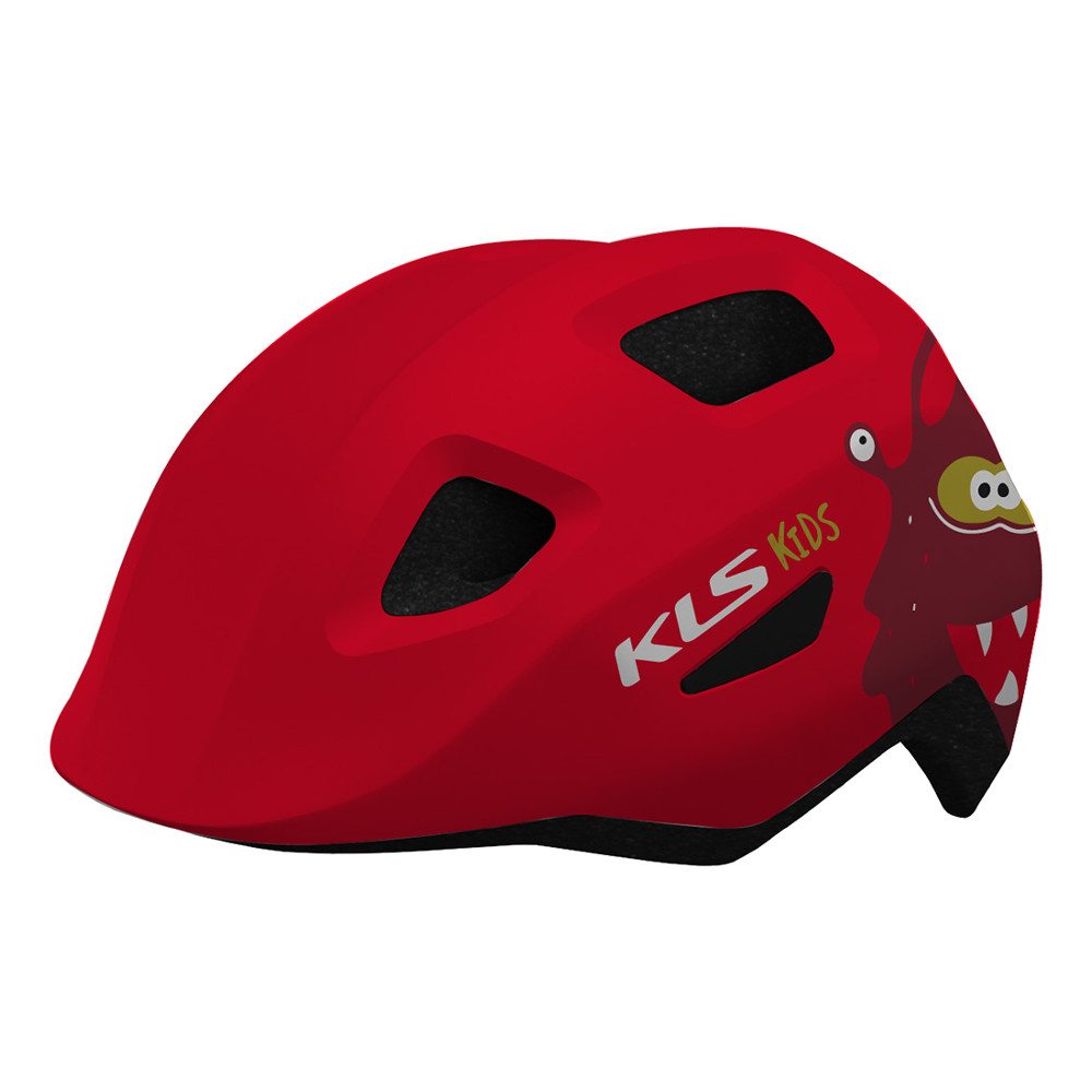Gyerek kerékpáros sisak Kellys Acey 022 S (49-53) Wasper Red