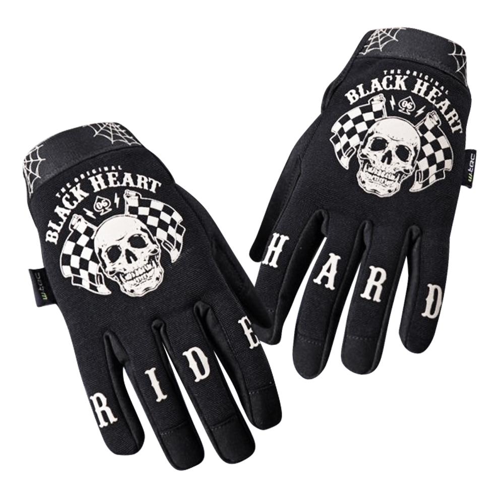 Motoros kesztyű W-TEC Black Heart Restarter  S  fekete termék 2. képe