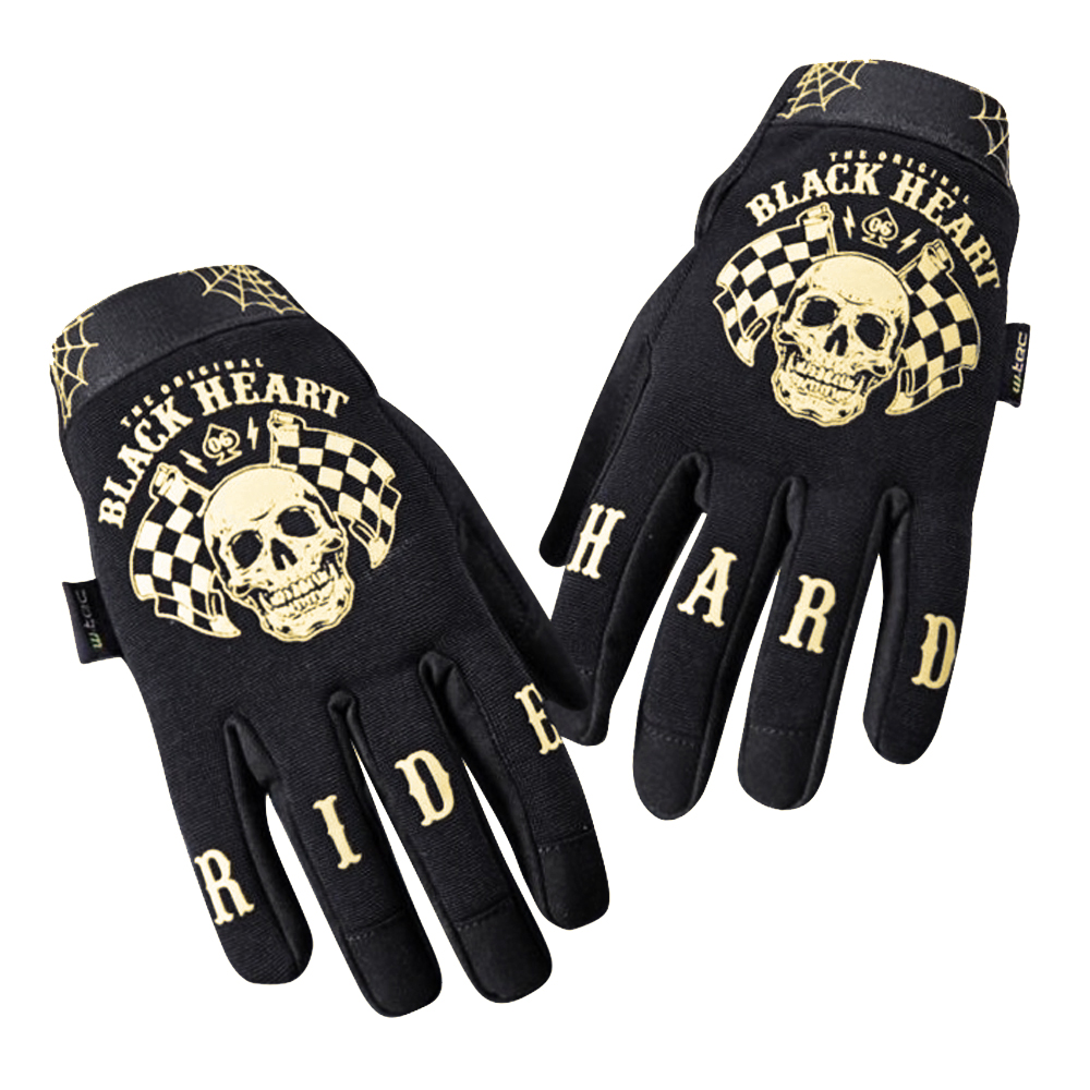 Motoros kesztyű W-TEC Black Heart Restarter  S  fekete akciós termékkép 1