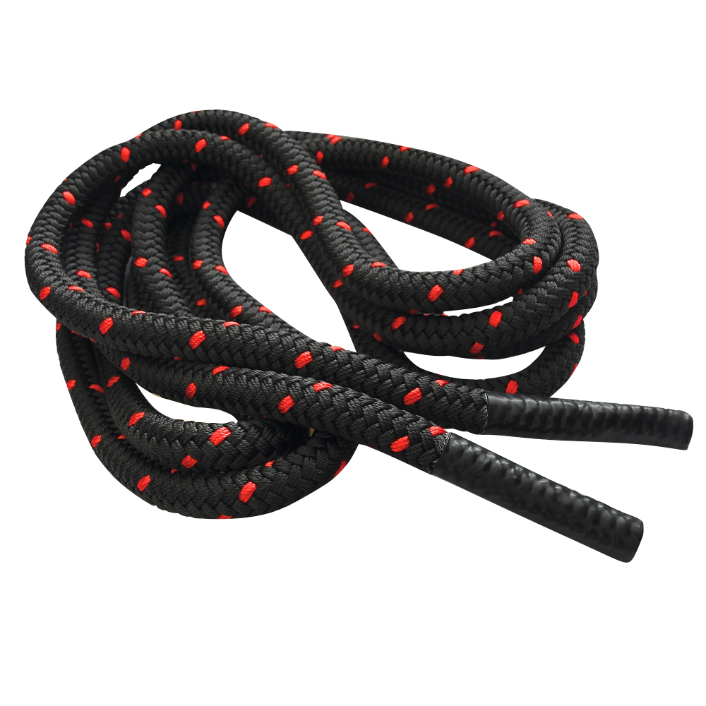 Erősítő kötél Wave Rope Battle 35 mm - 12 m fekete-piros akciós termékkép 1