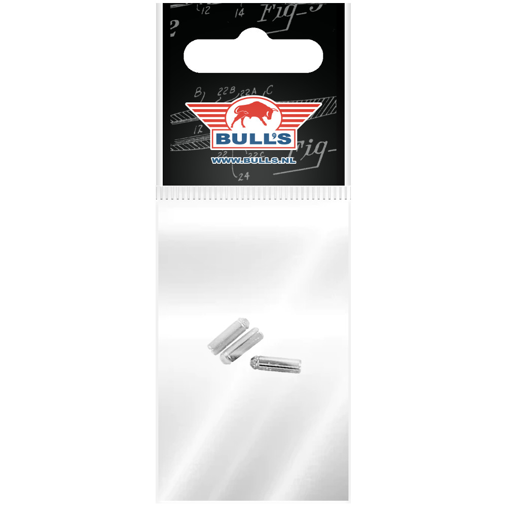 Darts nyíl szárny védő Bull's Flightprotector Aluminium 3db ezüst termék 2. képe