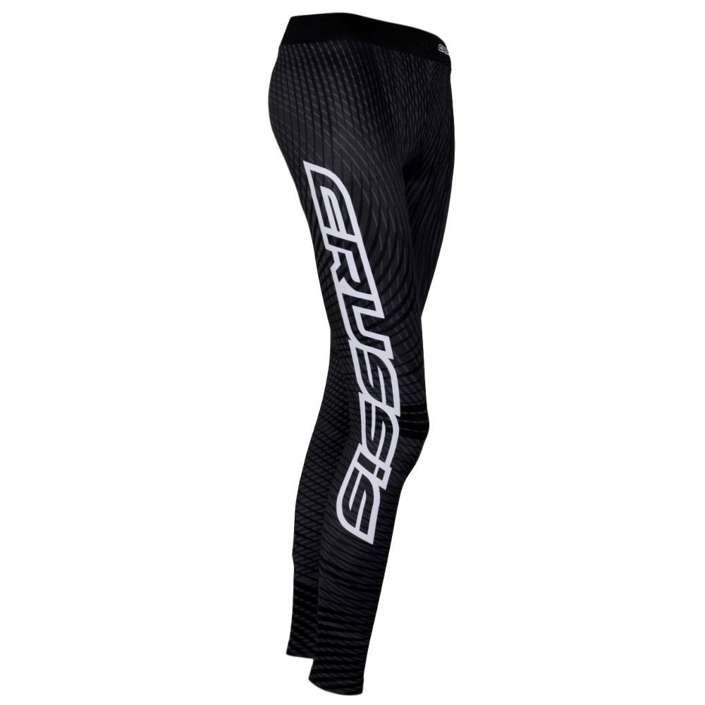 Női leggings CRUSSIS fekete  fekete  XL akciós termékkép 1