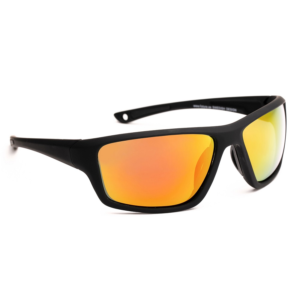 Sport napszemüveg Granite Sport 24 fekete narancssárga lencse
