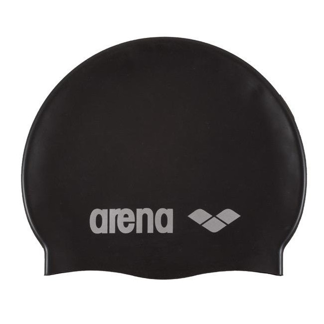 ARENA-CLASSIC SILICONE CAP black Fekete