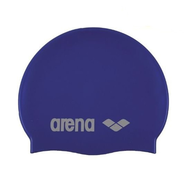 ARENA-Clasic Silicone Cap light blue-white Kék