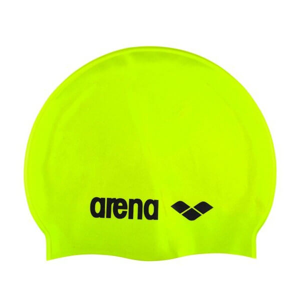 Úszósapka Arena Classic Silicone fluo zöld