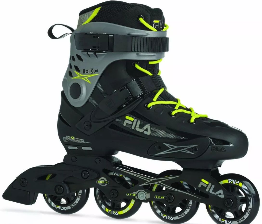 Fila Houdini görkorcsolya Fekete/Szürke/Lime 40