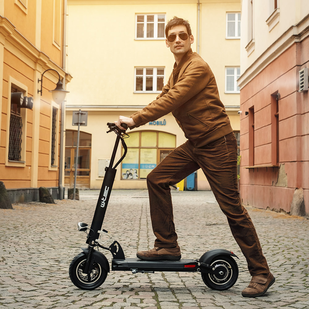 Elektromos roller W-TEC Tenmark II 500W 10" fekete termék 2. képe