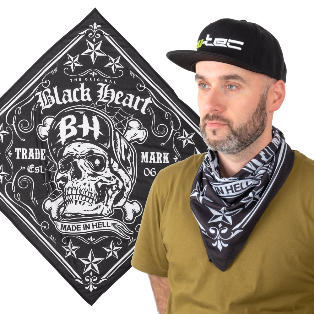 Nyakmelegítő W-TEC Black Heart Bandest Csontok akciós termékkép 1