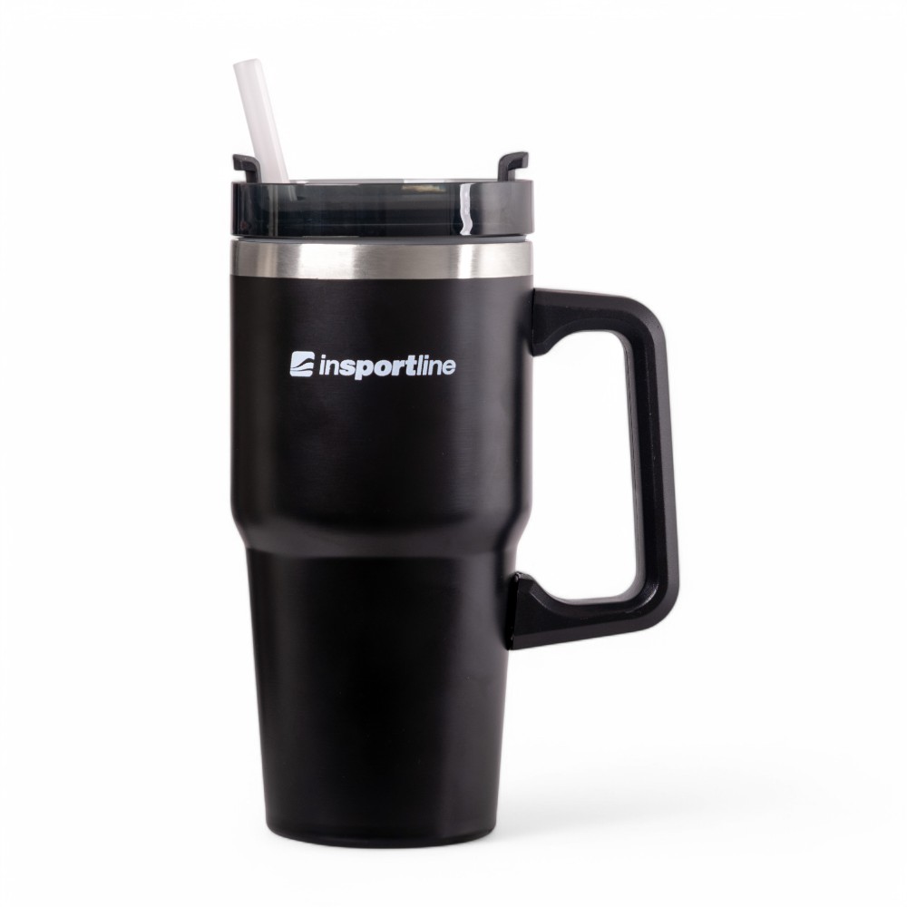 Termosz inSPORTline Teasara 600 ml fekete akciós termékkép 1