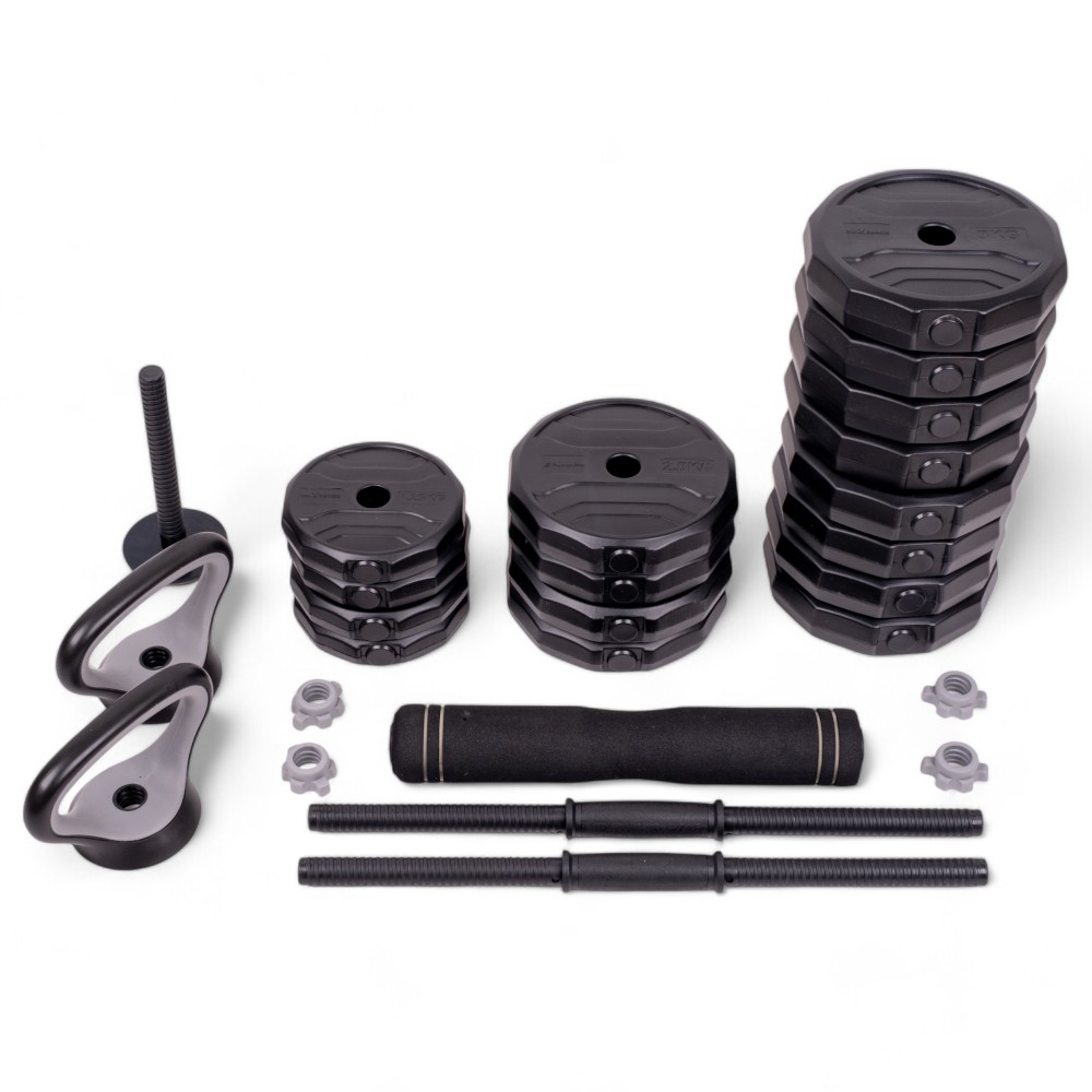 Cementes súlyzó szett inSPORTline ON-X 6v1 40 kg termék 2. képe