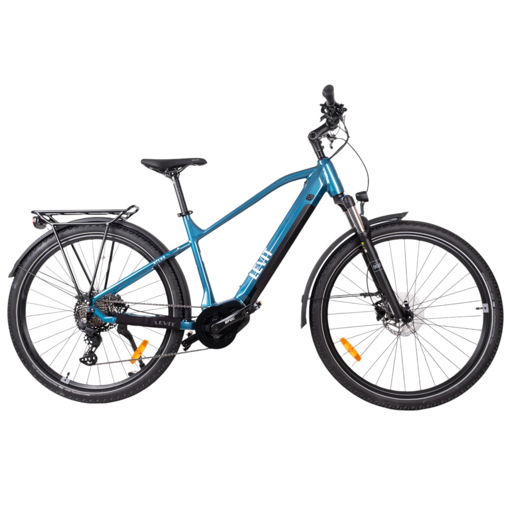 Trekking elektromos kerékpár Levit Atlas Vinka Overstep 630 29" - 2024  Petróleumkék Gyöngy  17" (165-175 cm) akciós termékkép 1