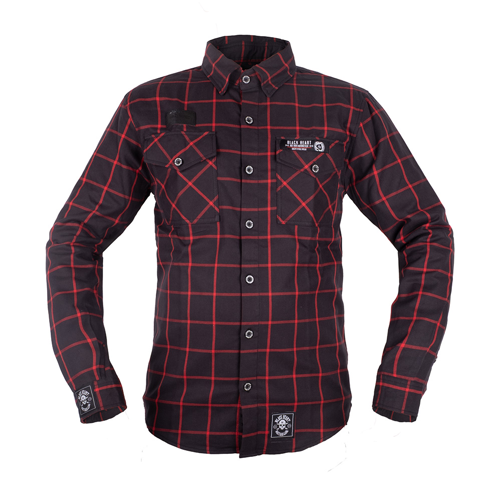 Ing W-TEC Black Heart Respector II meghosszabbított kialakítás, hosszú ujjú fekete piros csíkkal M