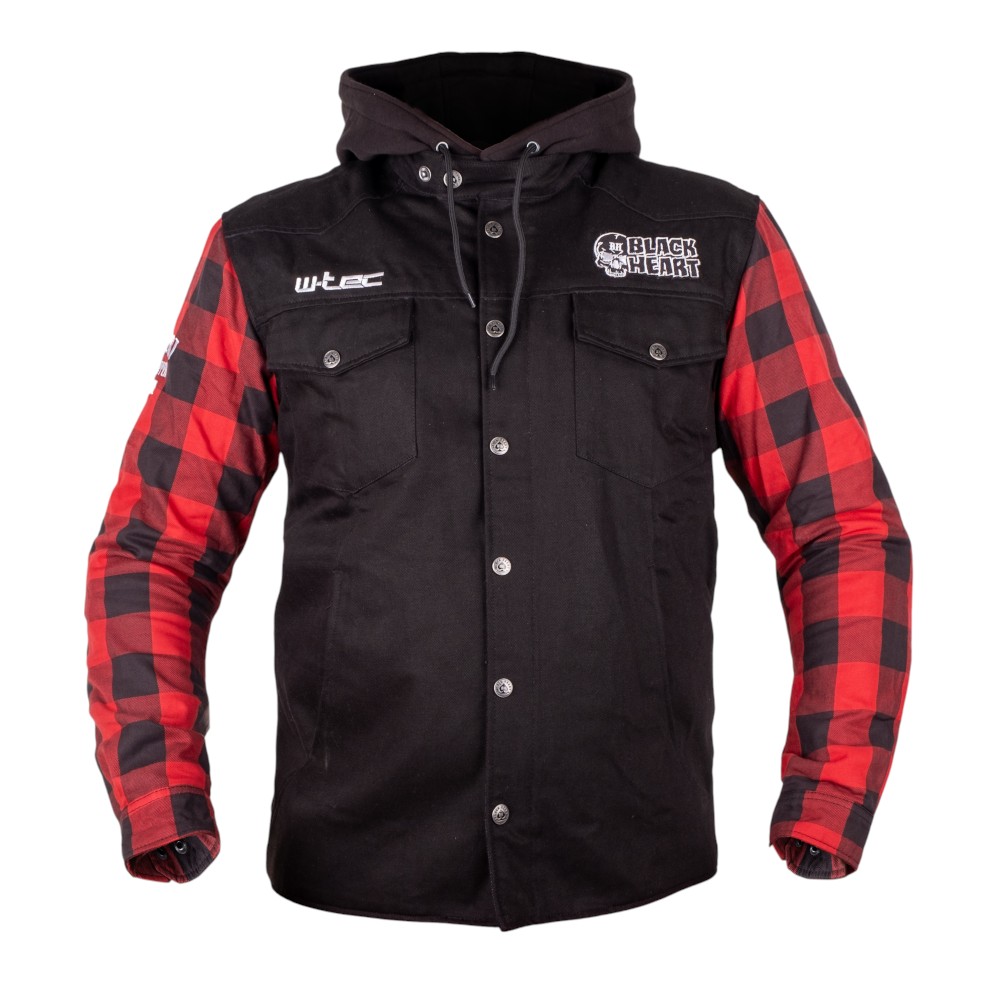 Chopper dzseki W-TEC Black Heart Ruffster fekete-piros M akciós termékkép 1