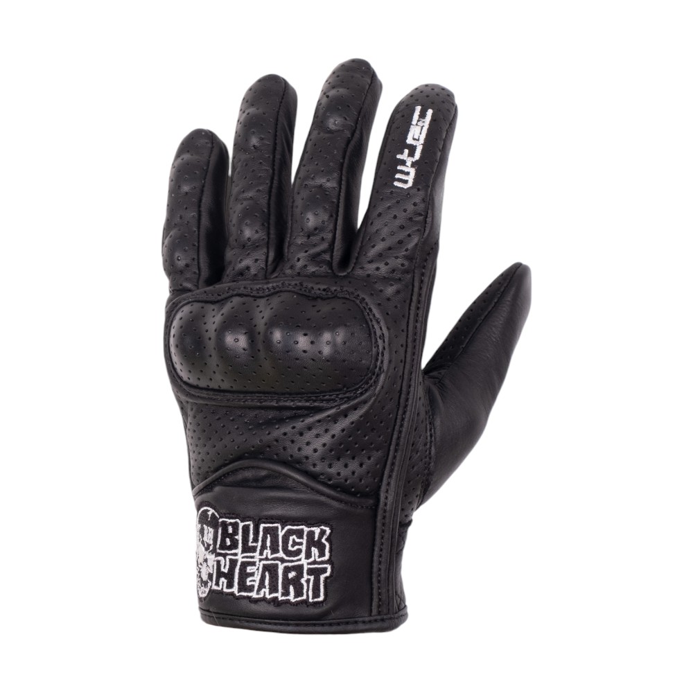 Bőr motoros kesztyű W-TEC Black Heart Rookah fekete S termék 2. képe