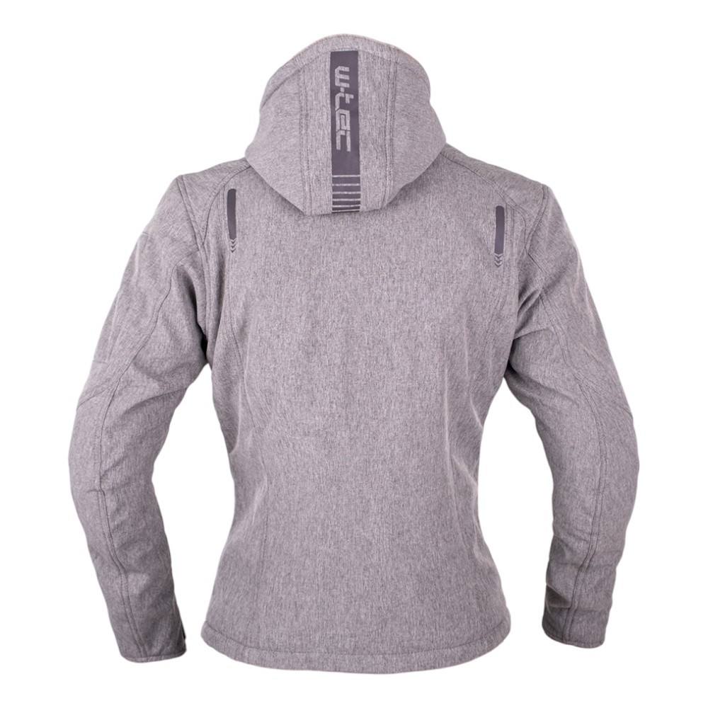Női softshell motoros kabát W-TEC Algenia  szürke  XS termék 2. képe