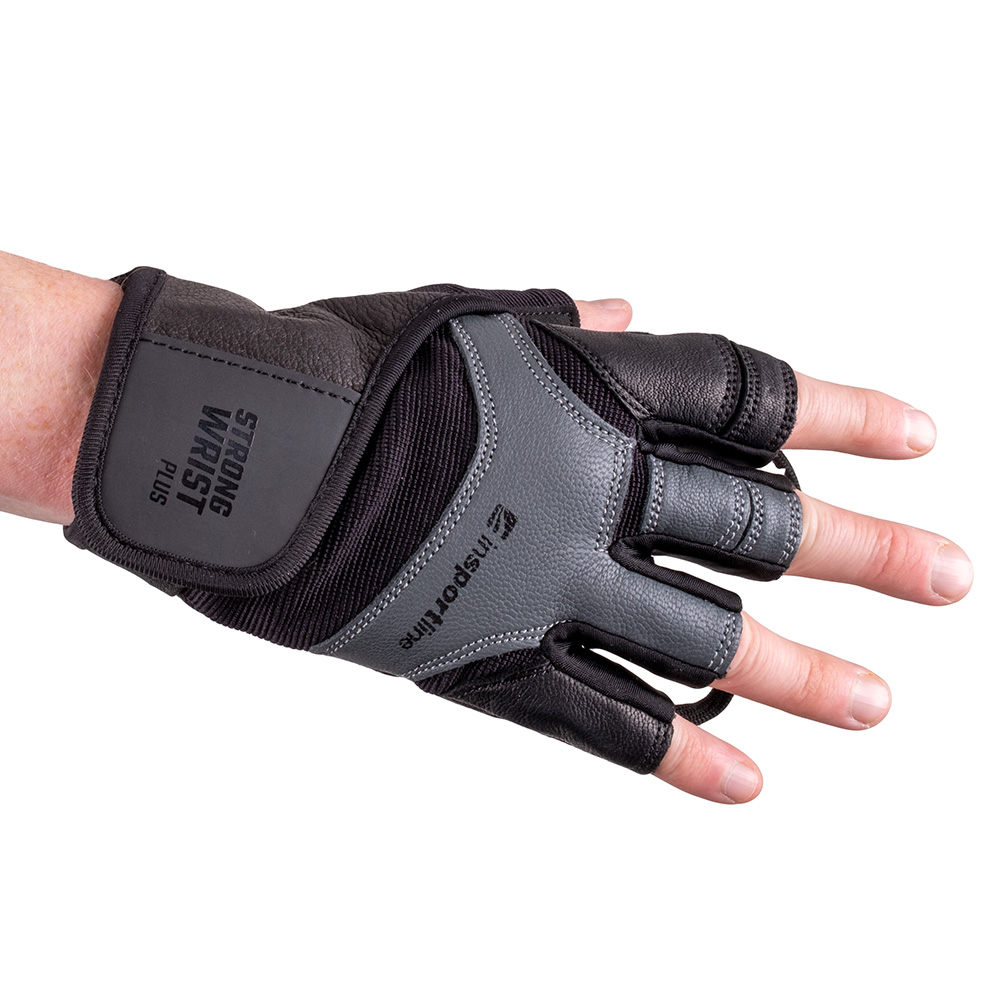 Fitness kesztyű inSPORTline StrongWrist Plus S akciós termékkép 1