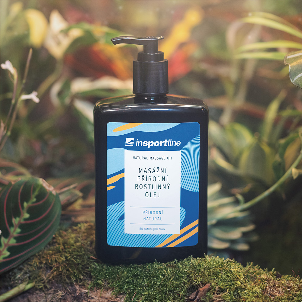 Természetes növényi masszázs olaj inSPORTline natural 500 ml termék 2. képe
