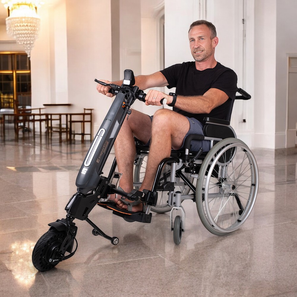 Elektromos első kerék kerekesszékhez inSPORTline Oppatia termék 2. képe