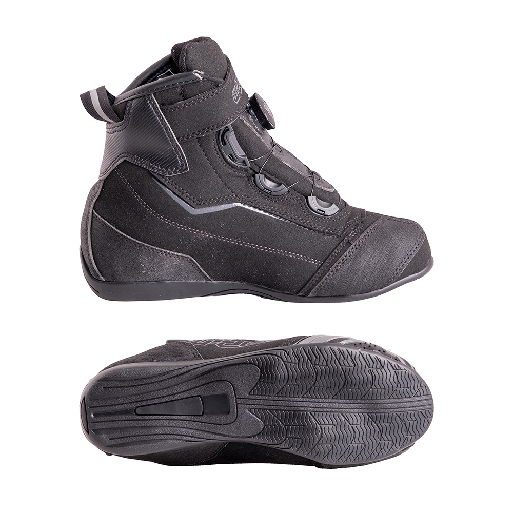 Női motoros csizma W-TEC Karlaboa  fekete-szürke  37 termék 2. képe