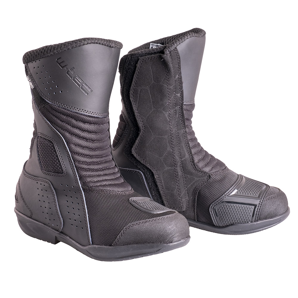 Női motoros csizma W-TEC Dalmacia fekete 37 akciós termékkép 1