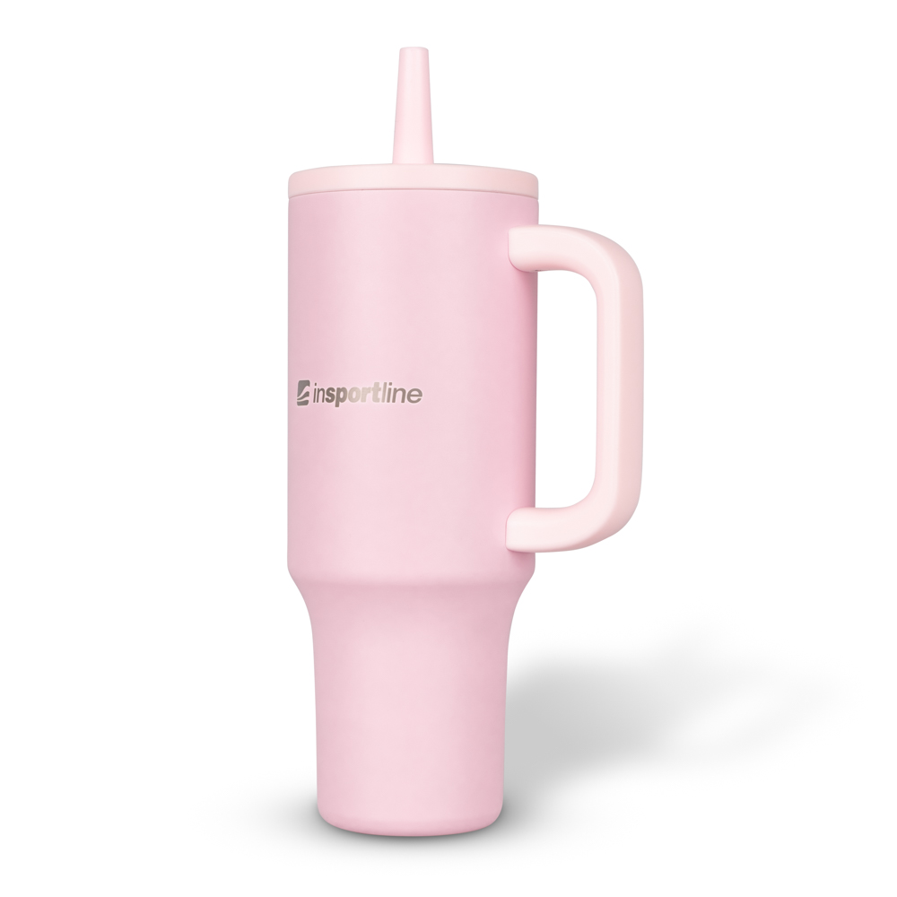 Termosz inSPORTline Cocoanna 1200 ml, keskeny alsórész, nagy kapacitás, duplafalú rozsdamentes acél rózsaszín akciós termékkép 1
