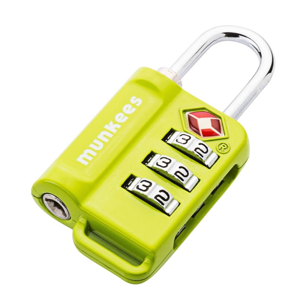 Biztonsági lakat Munkees TSA Lock, kód, alumínium, TSA tanúsítvány akciós termékkép 1
