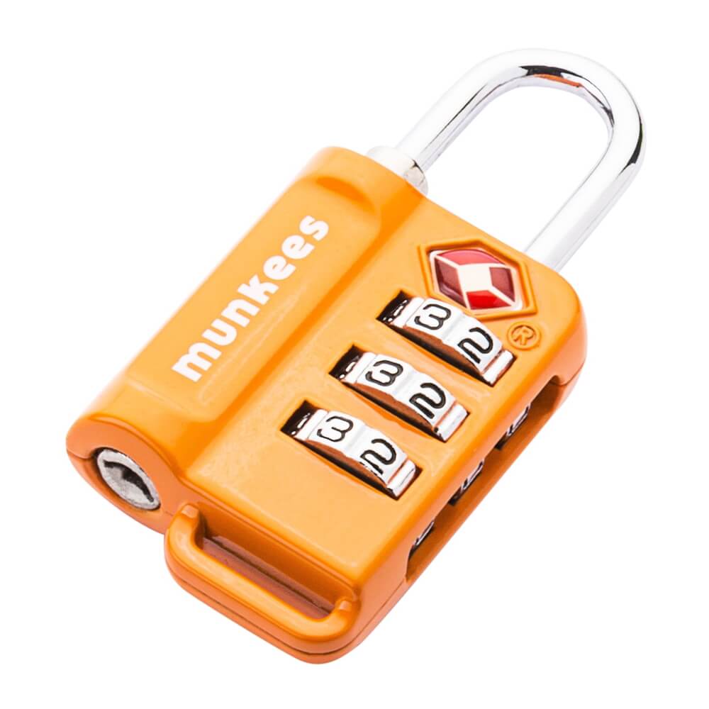 Biztonsági lakat Munkees TSA Lock, kód, alumínium, TSA tanúsítvány termék 2. képe