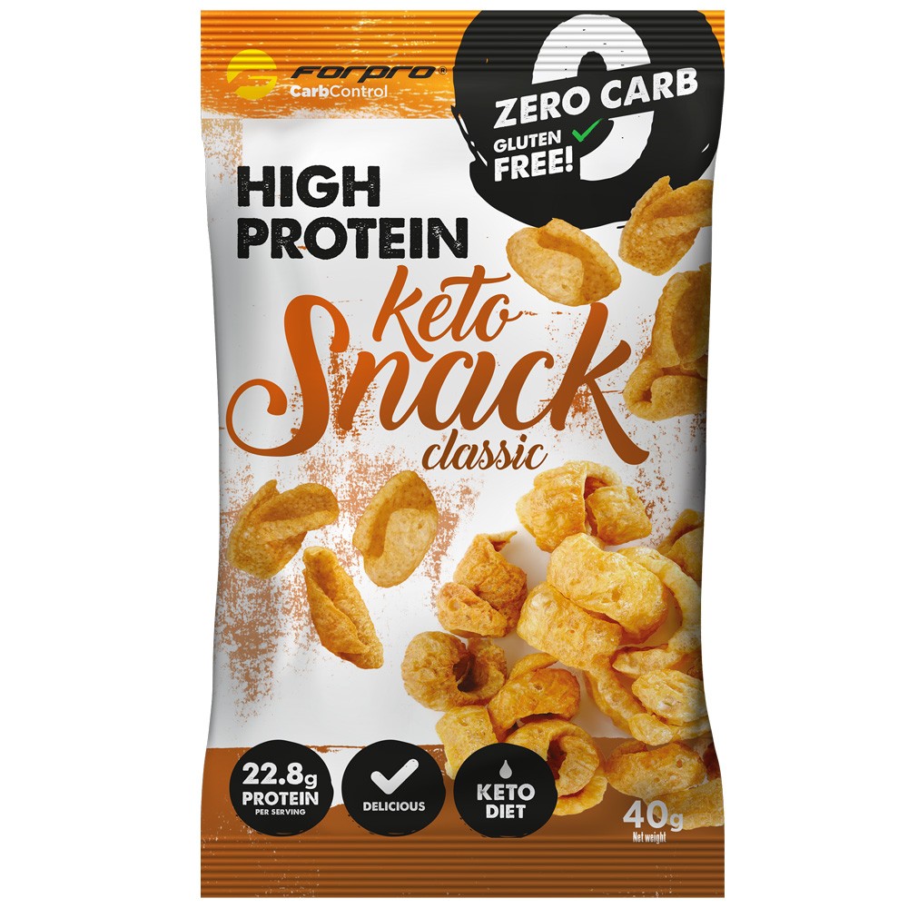 FORPRO HIGH PROTEIN KETO SNACK CLASSIC - 40g akciós termékkép 1