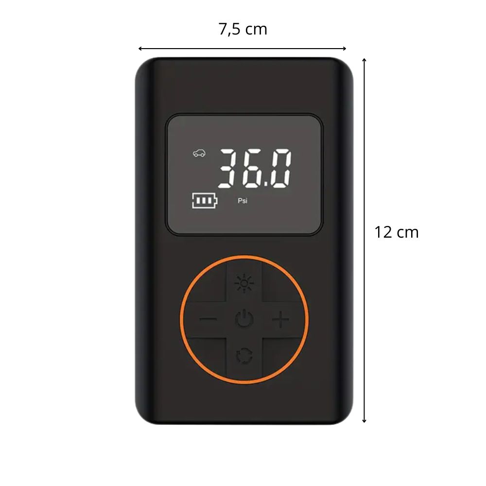 Elemes pumpa inSPORTline Gaberila Power Bankkal és LED lámpával termék 2. képe