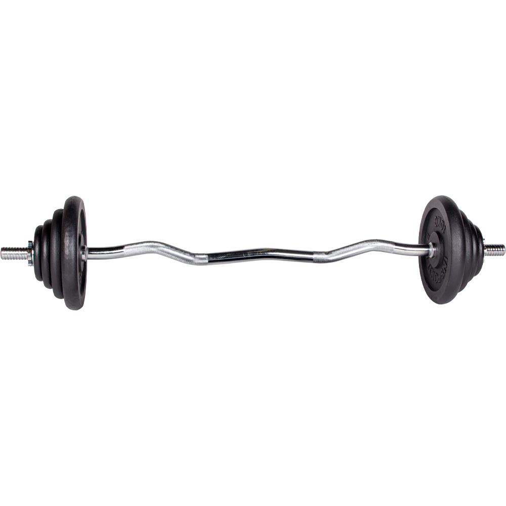 Súlyzó szett inSPORTline Castblack 120 cm/30 mm 45 kg termék 2. képe