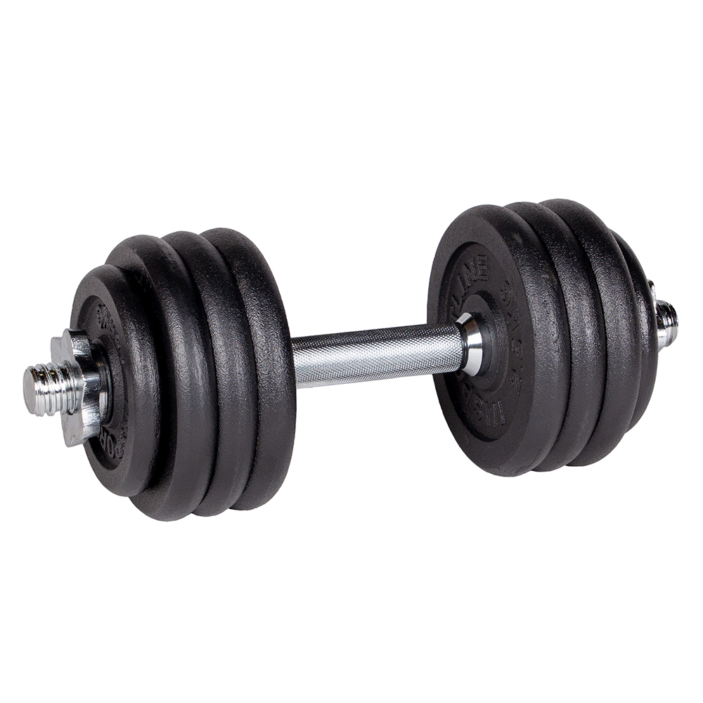 Egykezes súlyzó szett inSPORTline Castblack 2x20 kg termék 2. képe
