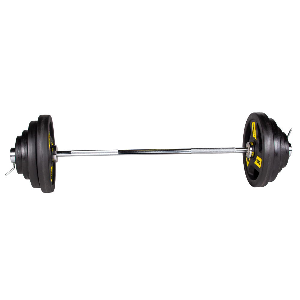 Olimpiai súlyzó szett inSPORTline Biceps Herk 120 cm/50 mm 45 kg termék 2. képe