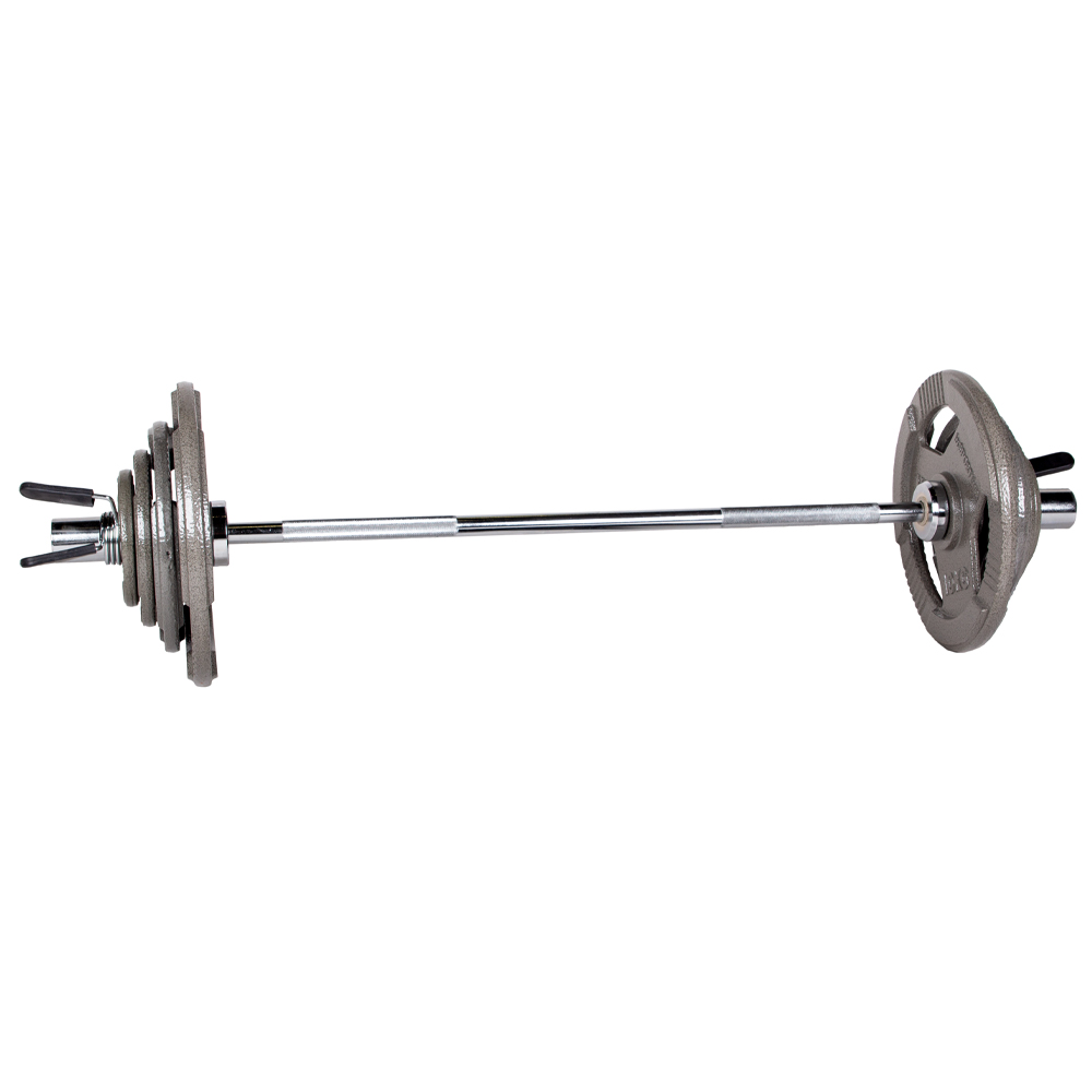 Olimpiai súlyzószett inSPORTline Biceps HAMERTON 120 cm/50 mm 45 kg termék 2. képe