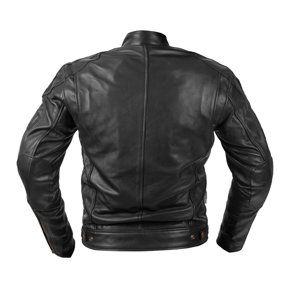 Bőr motoros kabát W-TEC Urban Noir fekete S termék 2. képe