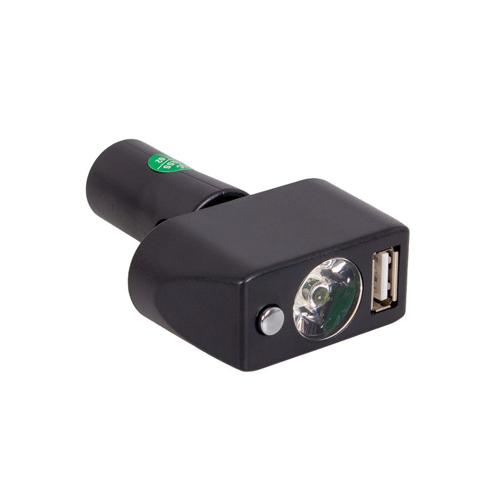 USB töltő port + LED lámpa a inSPORTline Hawkie kerekesszékhez akciós termékkép 1