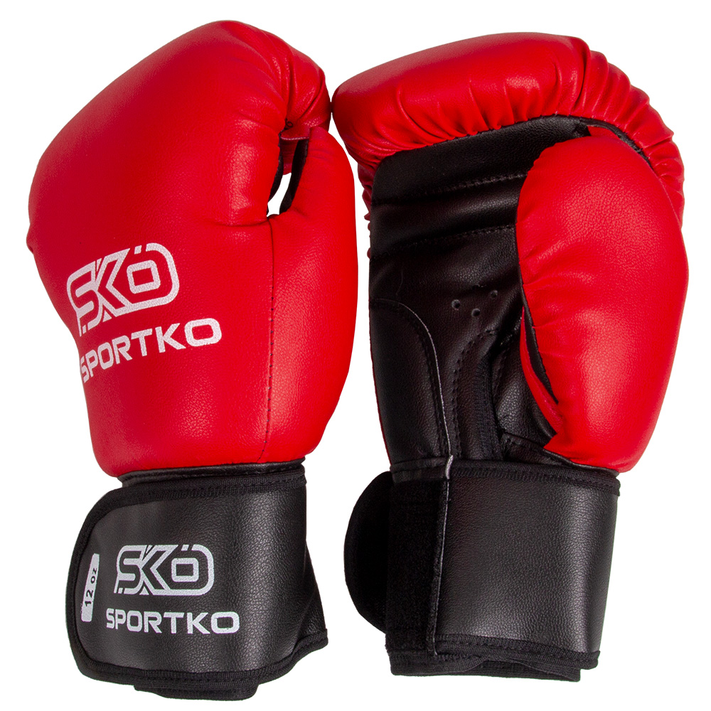 Boxkesztyű SportKO PD1 piros 12oz