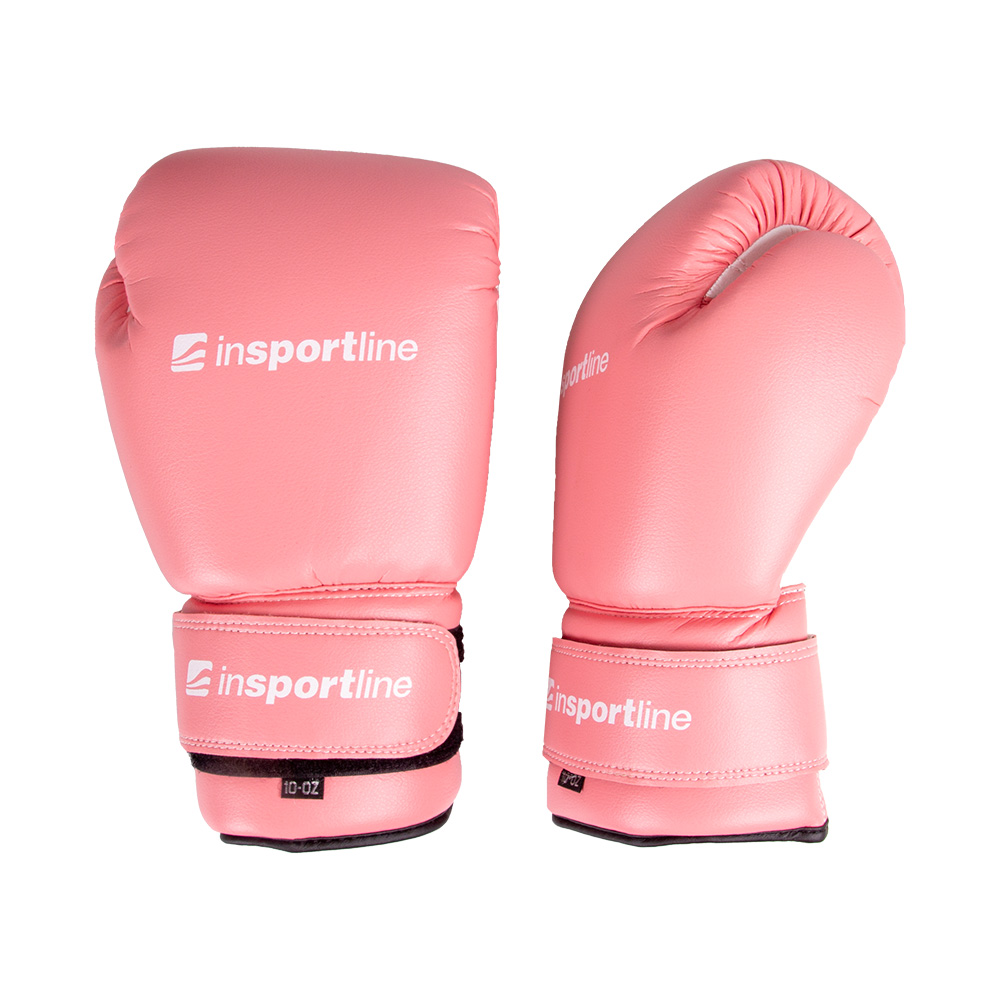 Boxkesztyű inSPORTline Ravna rózsaszín-fehér 4 oz termék 2. képe